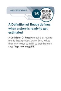 16 – Agile – Definition of Ready