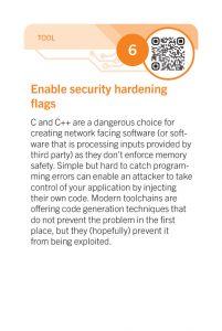 06 – Enable security hardening flags